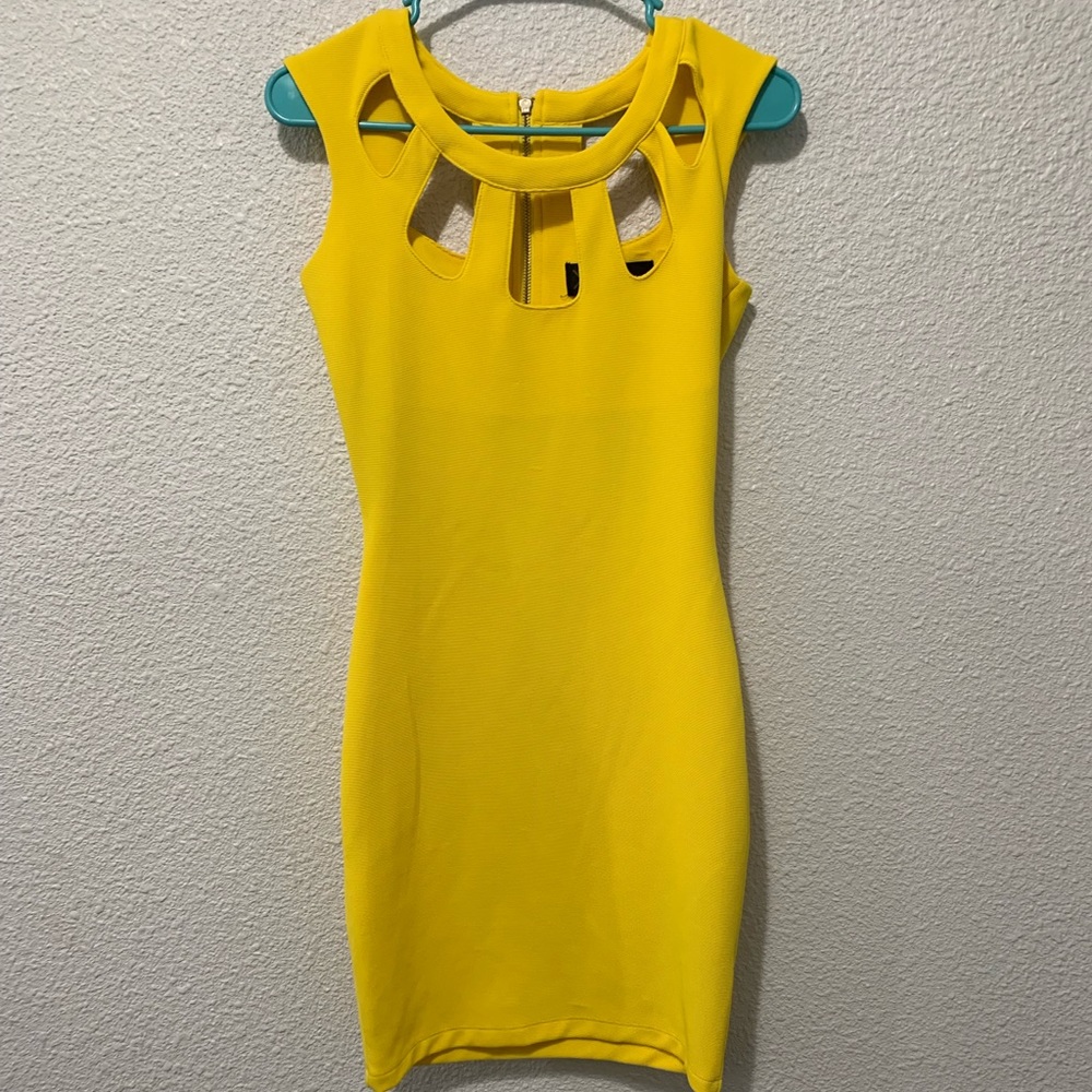Yellow dress